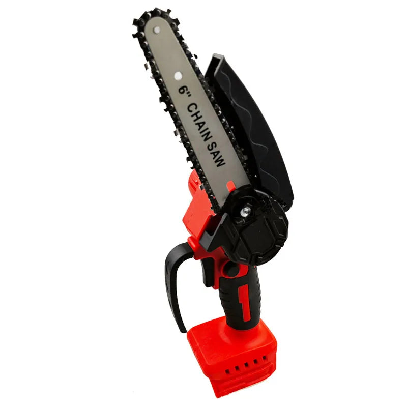 6-Inch Cordless Chainsaw - Milwaukee 18V Battery Compatible Cutter