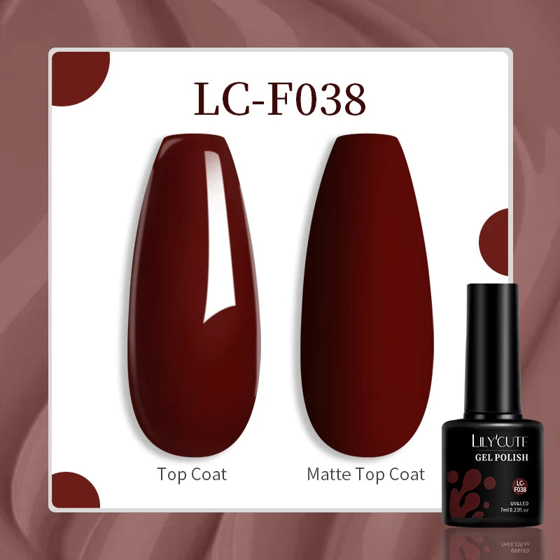 LILYCUTE 7ml Soak-Off UV Gel Nail Polish