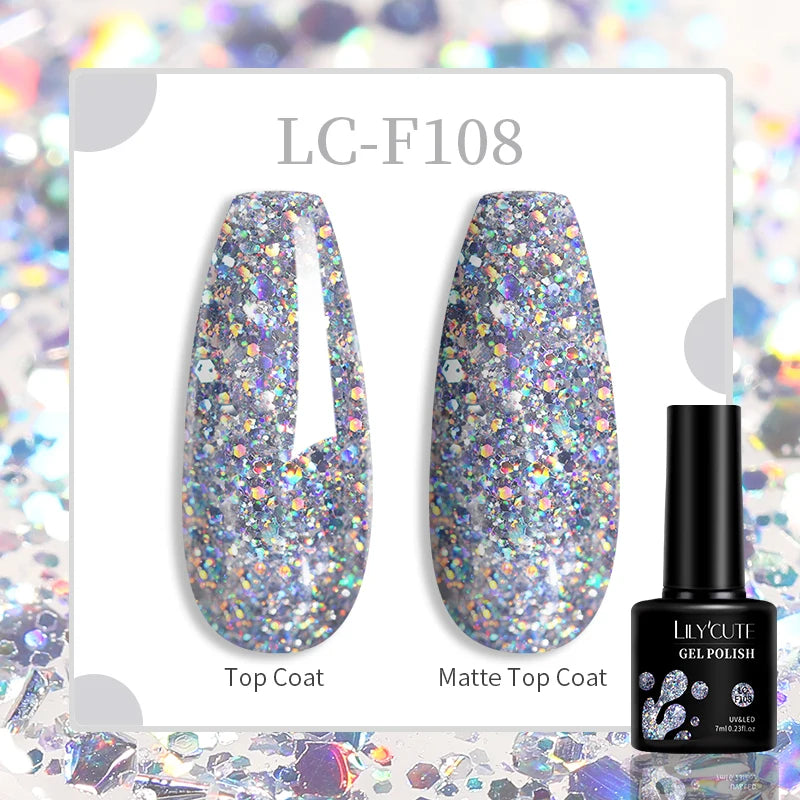 LILYCUTE 7ml Soak-Off UV Gel Nail Polish