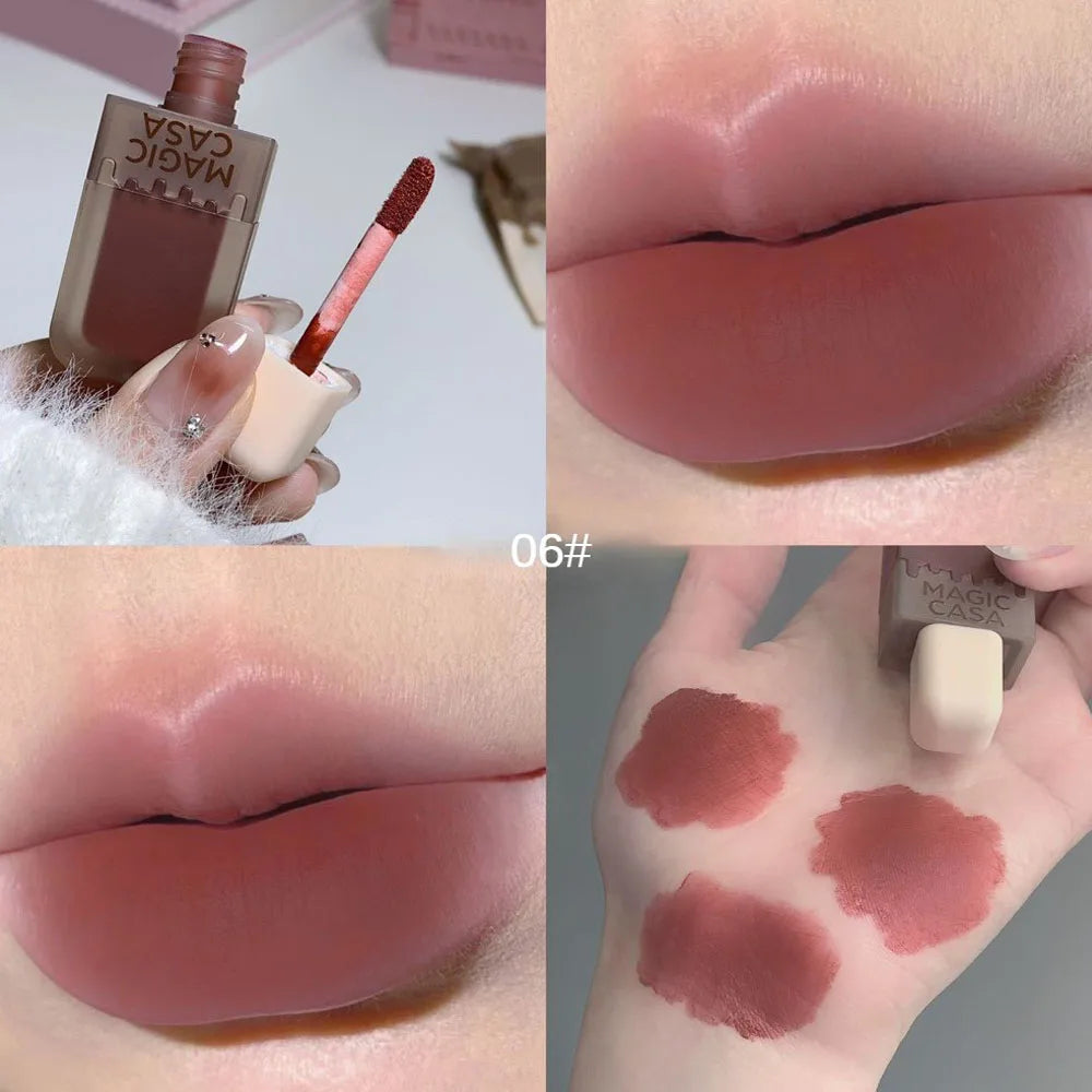 Chocolate Ice Cream Velvet Matte Lip Glaze
