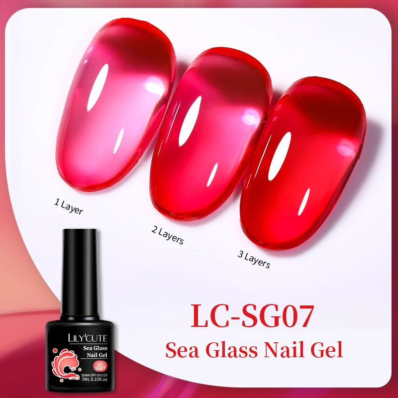 LILYCUTE 7ml Soak-Off UV Gel Nail Polish