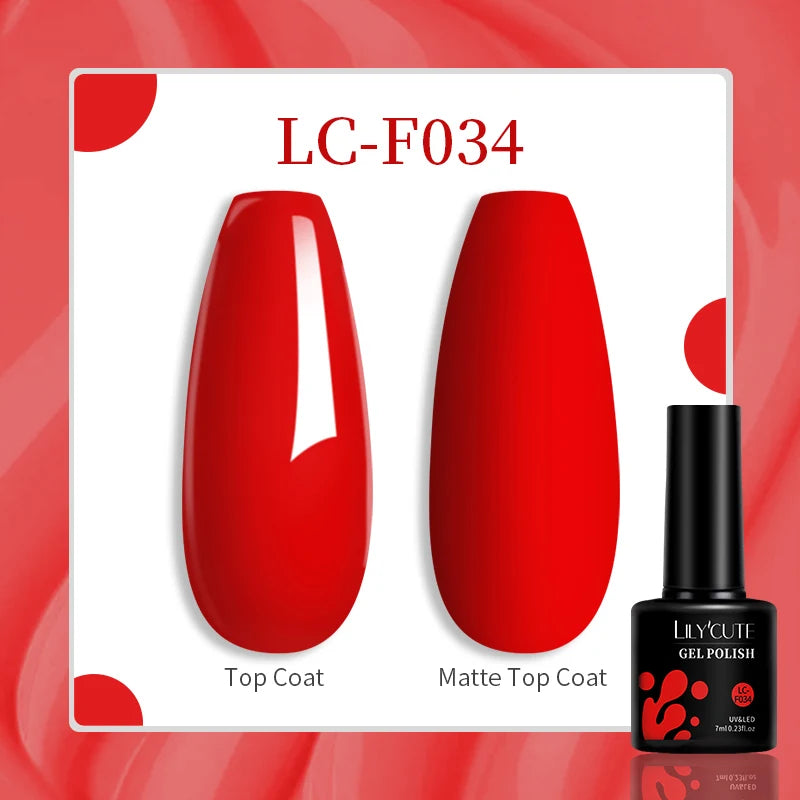 LILYCUTE 7ml Soak-Off UV Gel Nail Polish