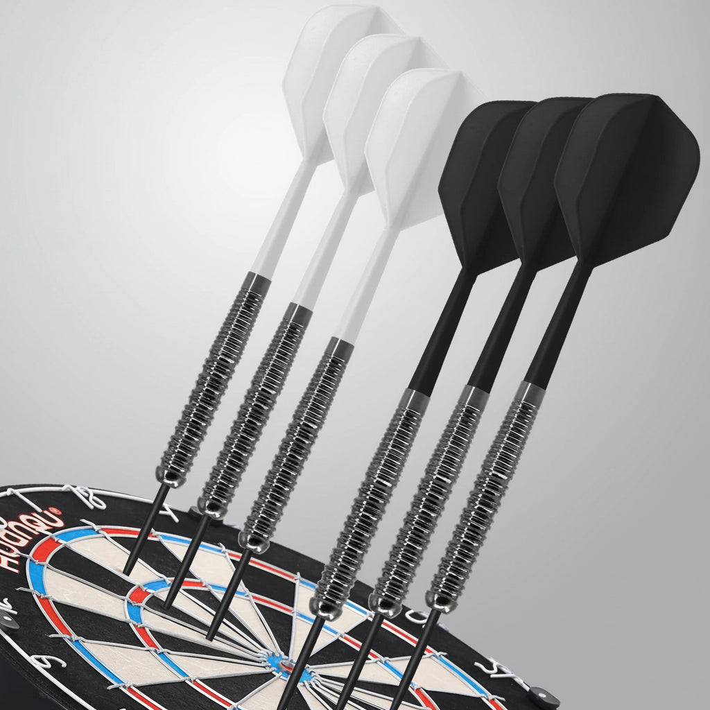 Huanqu Six Needle Dart Set - Aluminum Shaft Training Game Kit