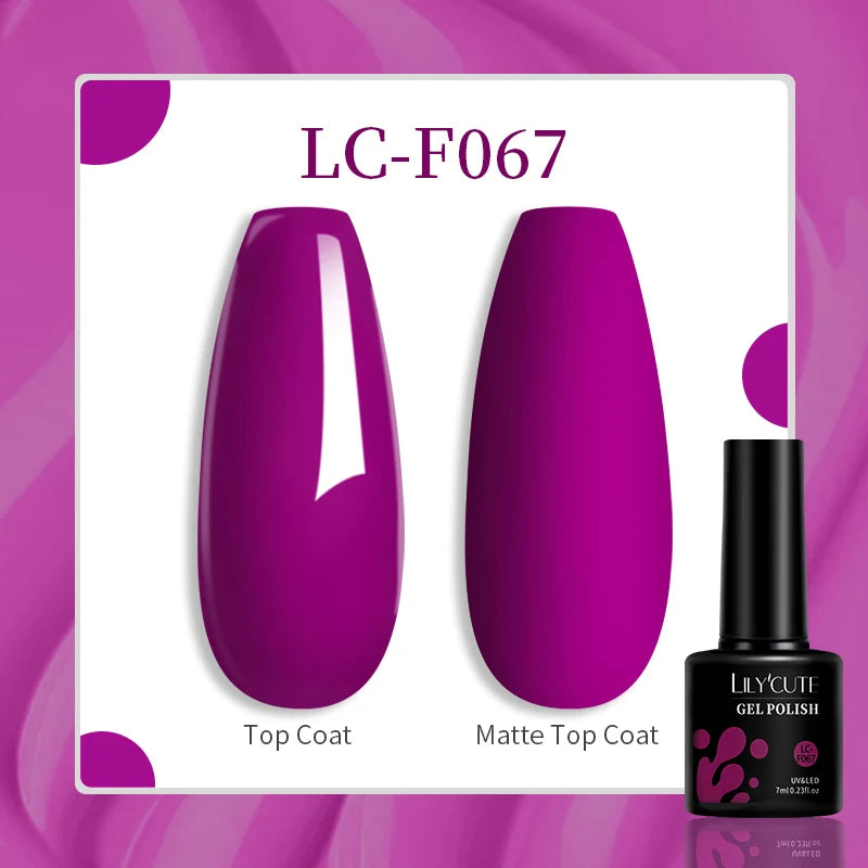 LILYCUTE 7ml Soak-Off UV Gel Nail Polish