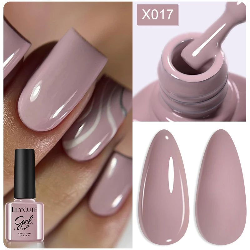 LILYCUTE Reflective Glitter Liner Nail Gel - 5ml