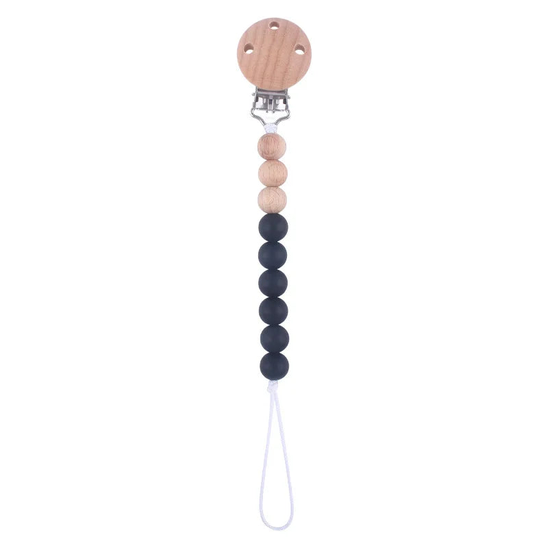 Silicone Pacifier Clip Chain - Anti-Drop Baby Soother Holder