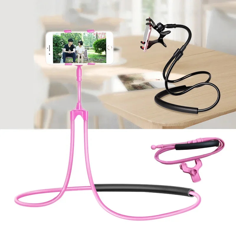 Hanging Neck Phone Holder - 360 Degree Lazy Cellphone Stand