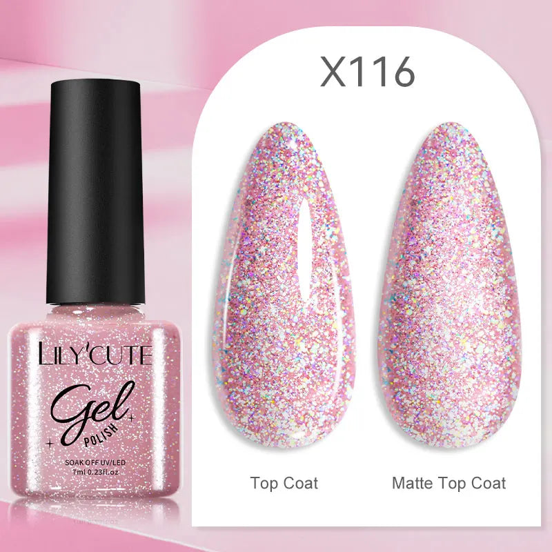 LILYCUTE 7ml Soak-Off UV Gel Nail Polish