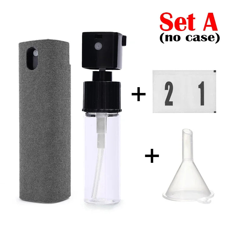 2-in-1 Microfiber Screen Cleaner Spray Bottle and Cloth
