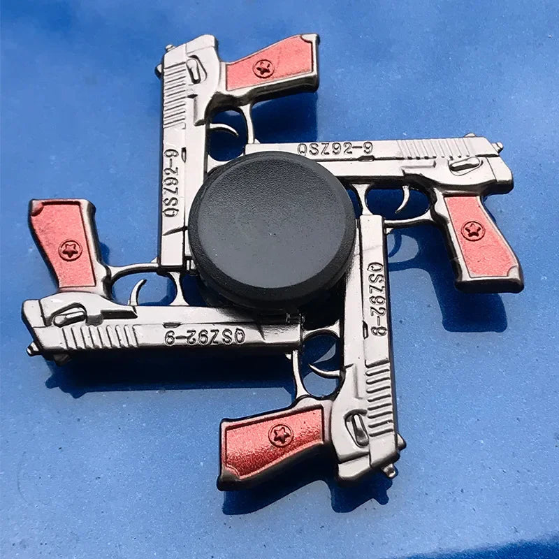 Ninja Metal Fidget Spinner - Stress Relief Hand Spinner Toy