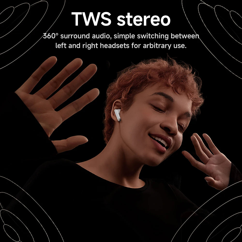 HOCO EQ2 Wireless Earbuds - Bluetooth 5.3 In-Ear Headphones