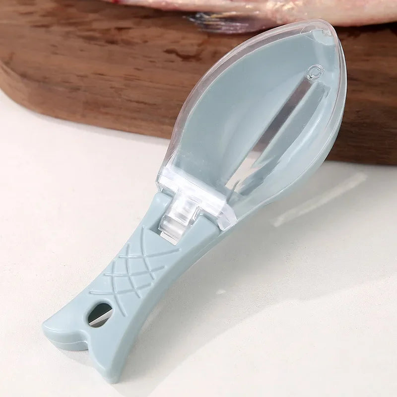 Fish Scale Scraper Cleaning Tool with Cover
