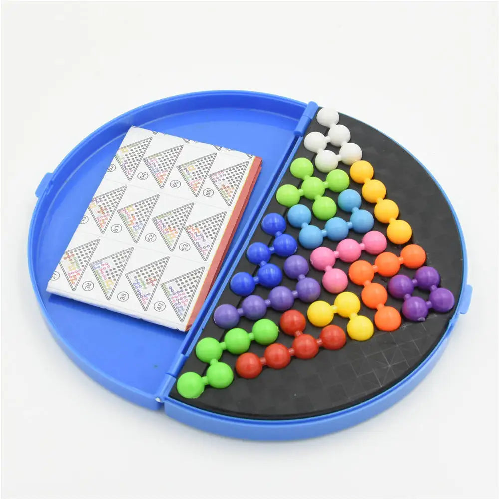 Classic IQ 3D Puzzle Board Game - Montessori Logic Bead Toy