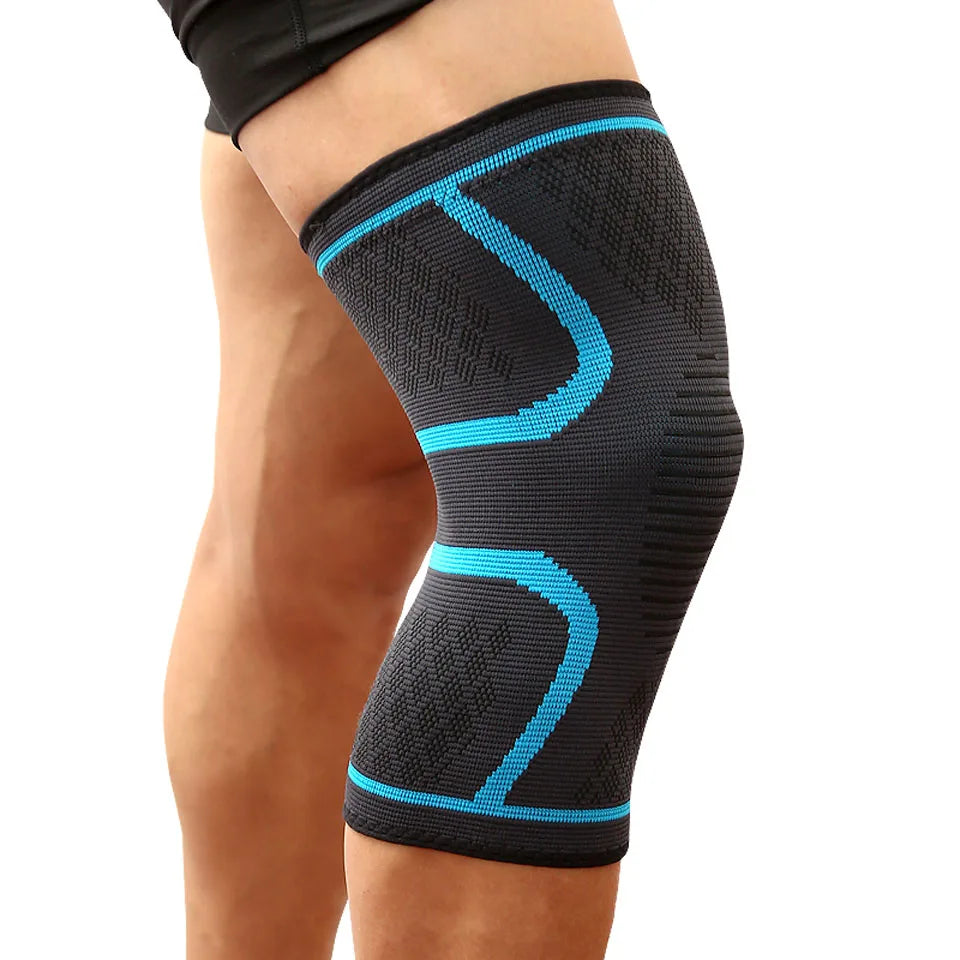 Elastic Compression Knee Support Sleeve for Running and Sports