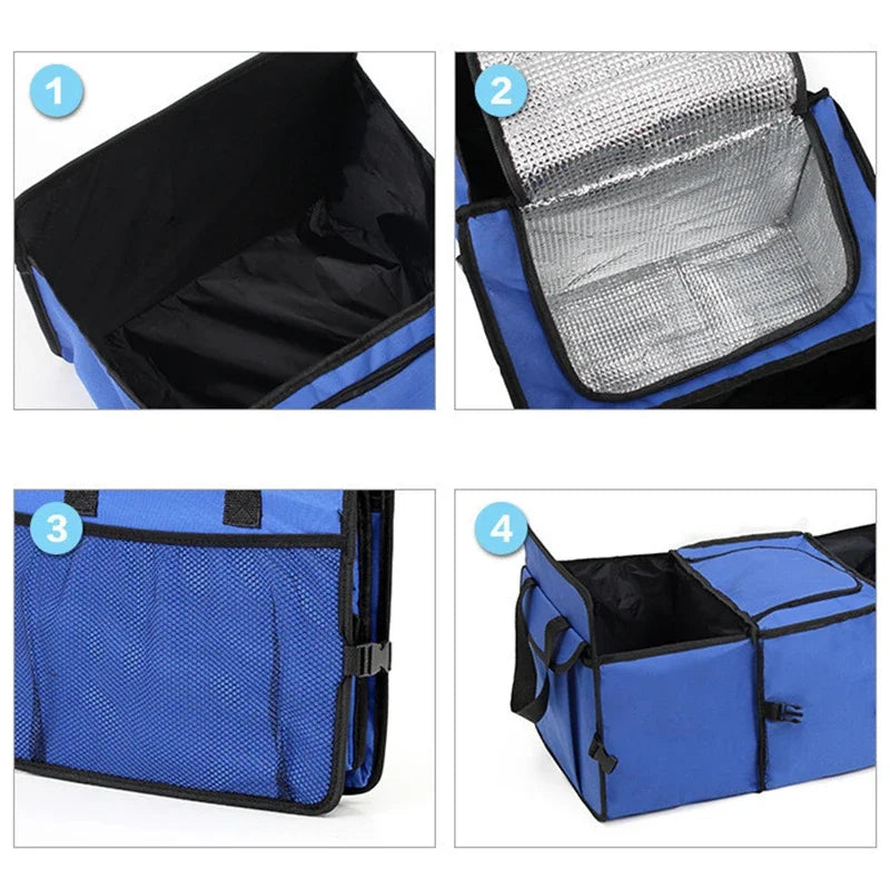 Collapsible Car Trunk Storage Organizer - Oxford Cloth