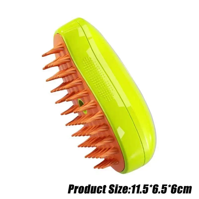 3-in-1 Electric Spray Grooming Brush for Dogs and Cats