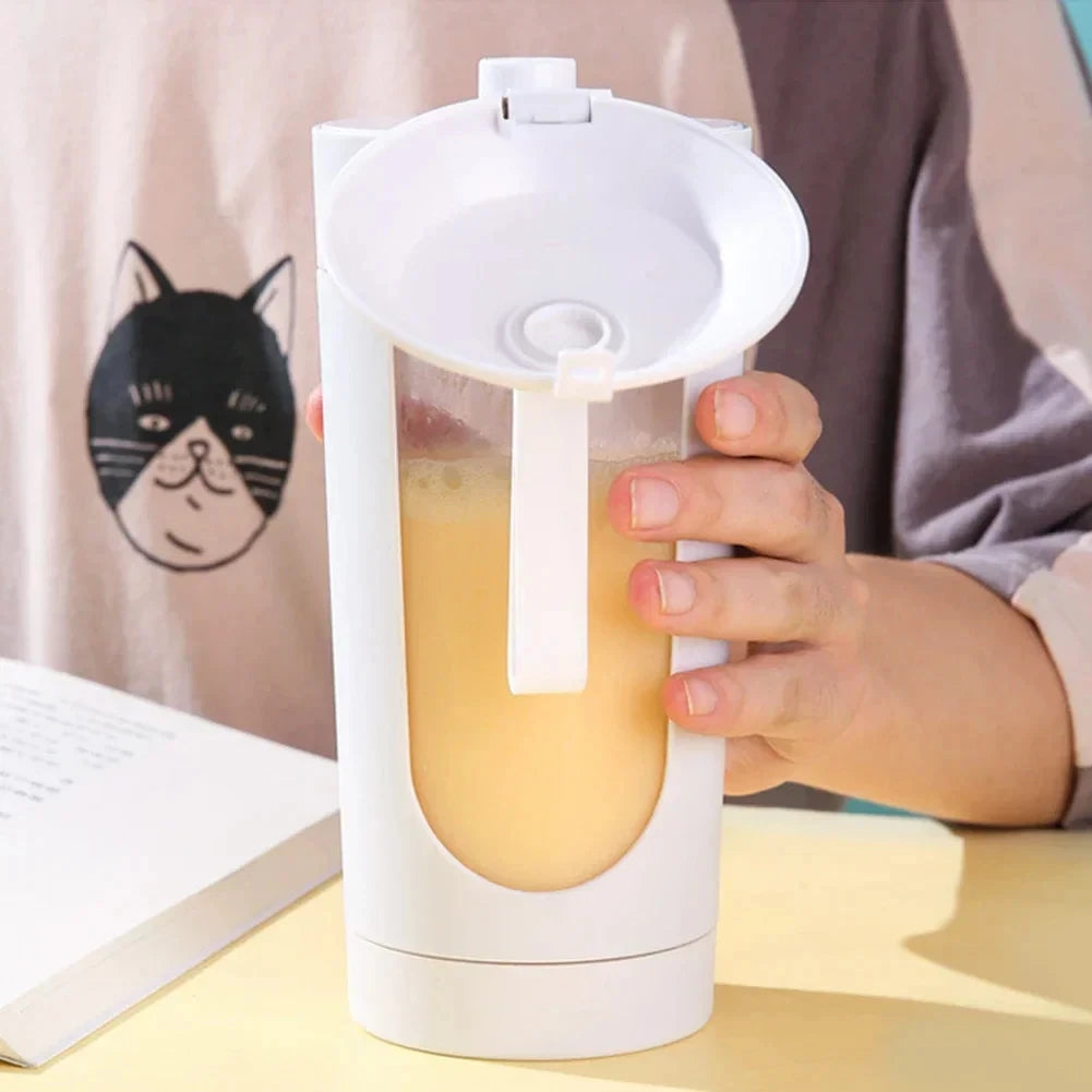 Stainless Steel 700ml Electric Blender Bottle with 12 Blades