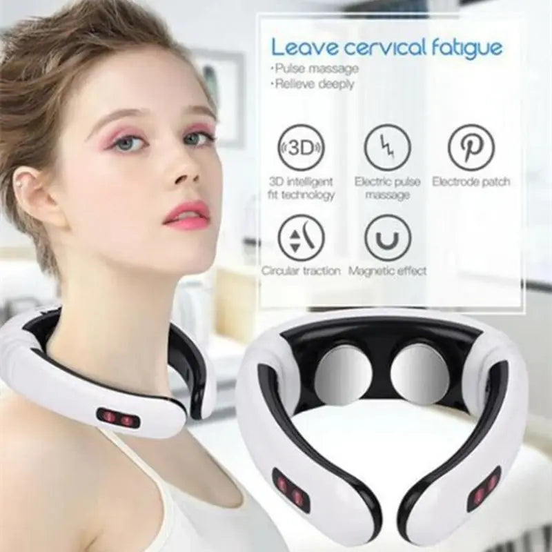 Electric Neck and Shoulder Massager with Control