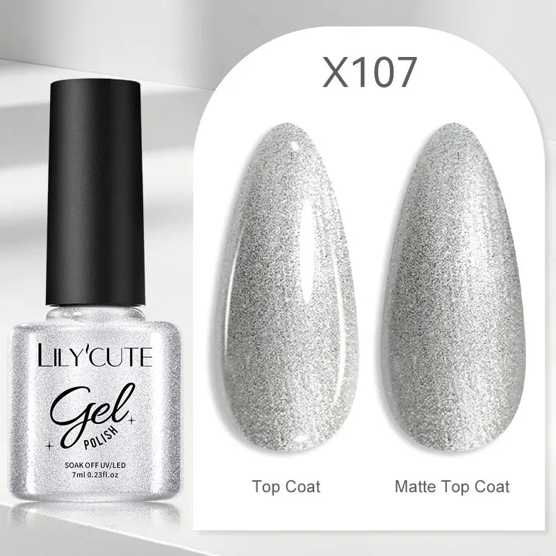 LILYCUTE Reflective Glitter Liner Nail Gel - 5ml