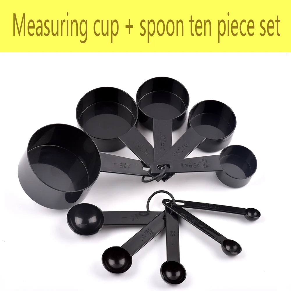 Measuring Cup and Spoon Set - 5 or 10 Piece Kitchen Kit