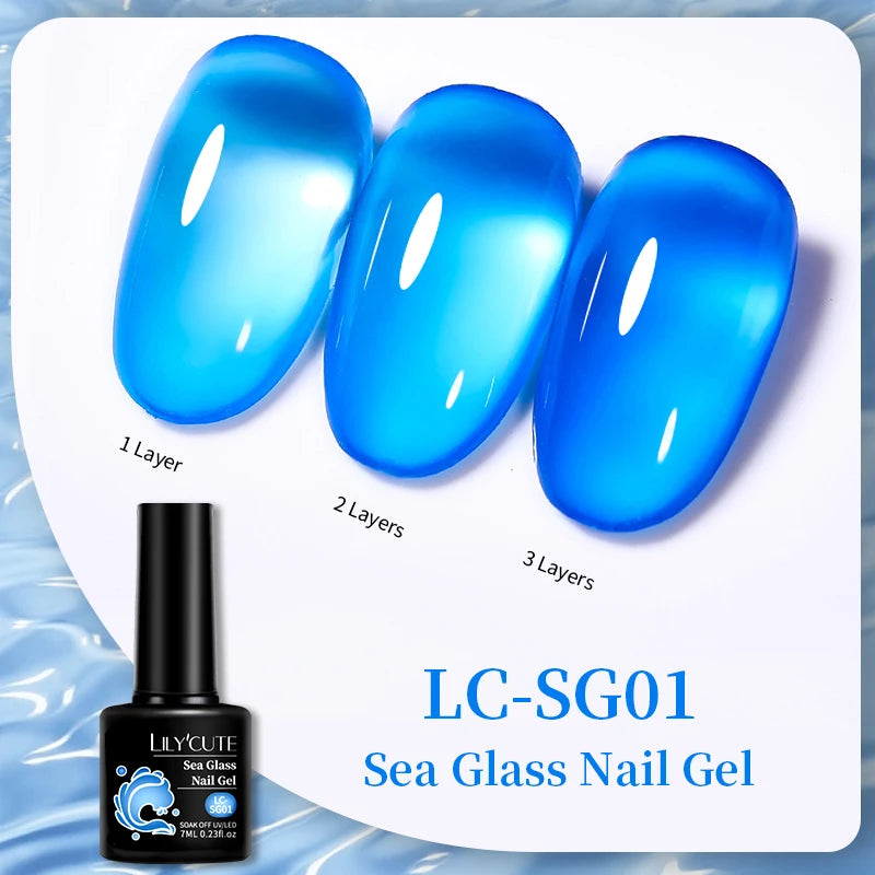 LILYCUTE 7ml Soak-Off UV Gel Nail Polish