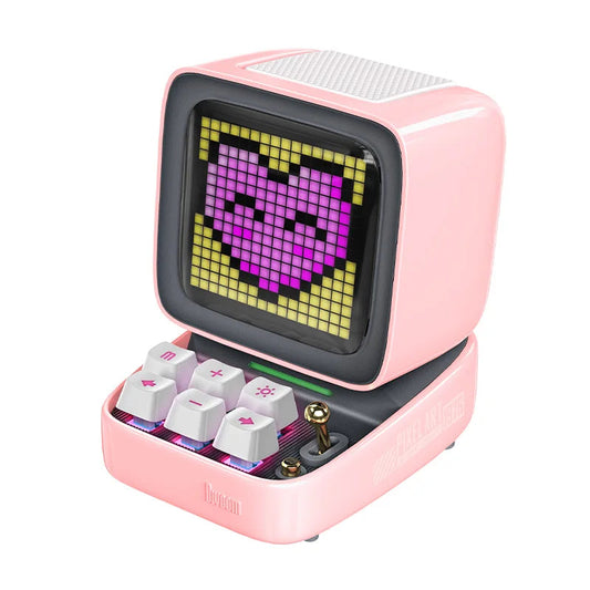 Divoom Ditoo-Pro Pixel Speaker - Retro Bluetooth Alarm Clock Display