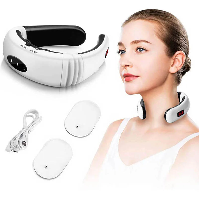 Electric Neck and Shoulder Massager with Control