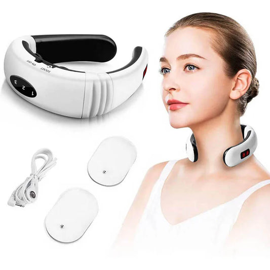 Electric Neck and Shoulder Massager with Control