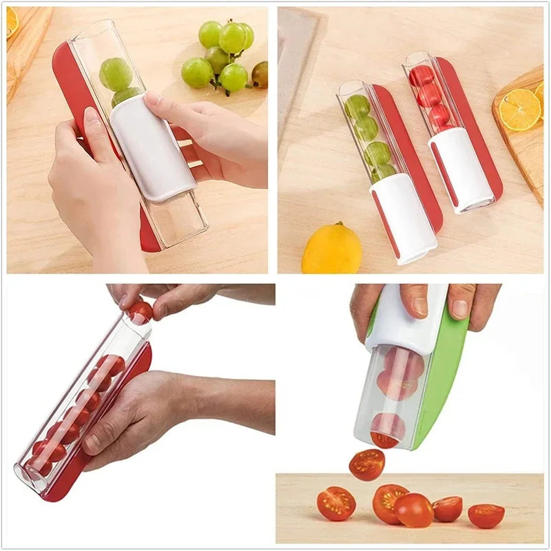Tomato, Grape and Cherry Manual Slicer Kitchen Gadget