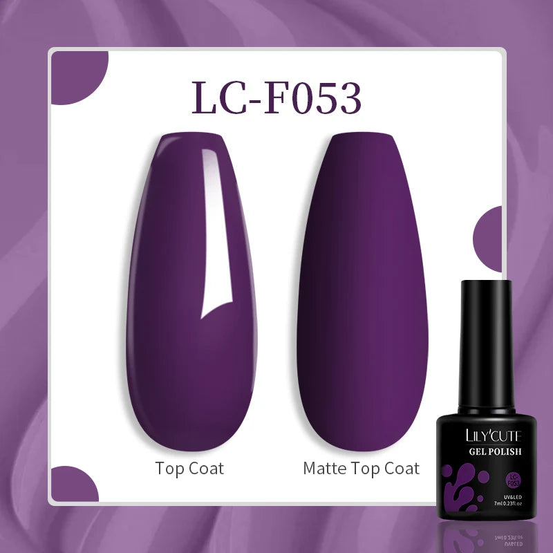 LILYCUTE 7ml Soak-Off UV Gel Nail Polish