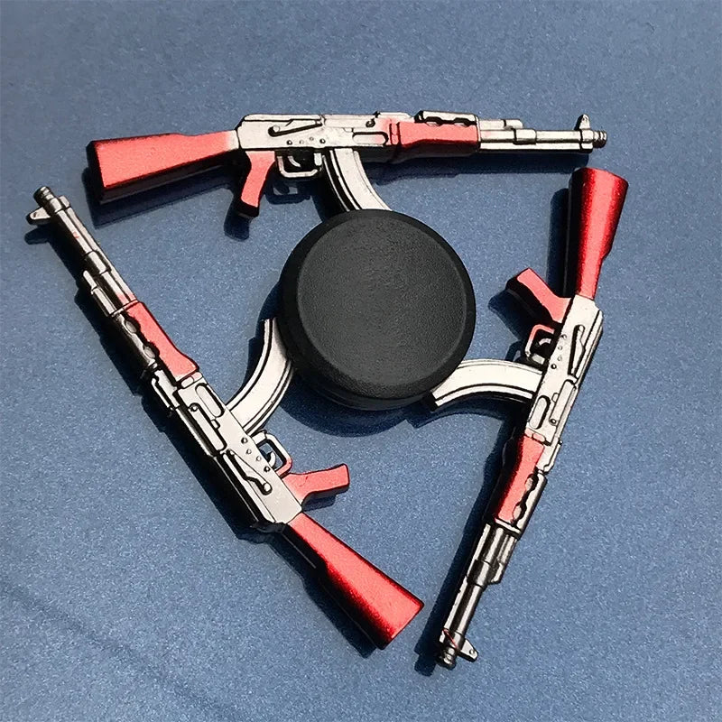 Ninja Metal Fidget Spinner - Stress Relief Hand Spinner Toy