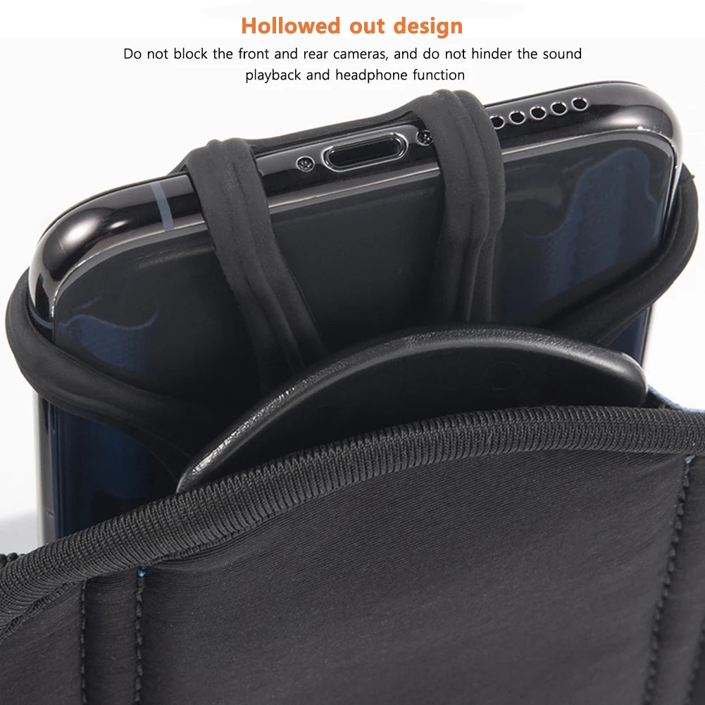 360-Degree Rotatable Running Armband Phone Holder