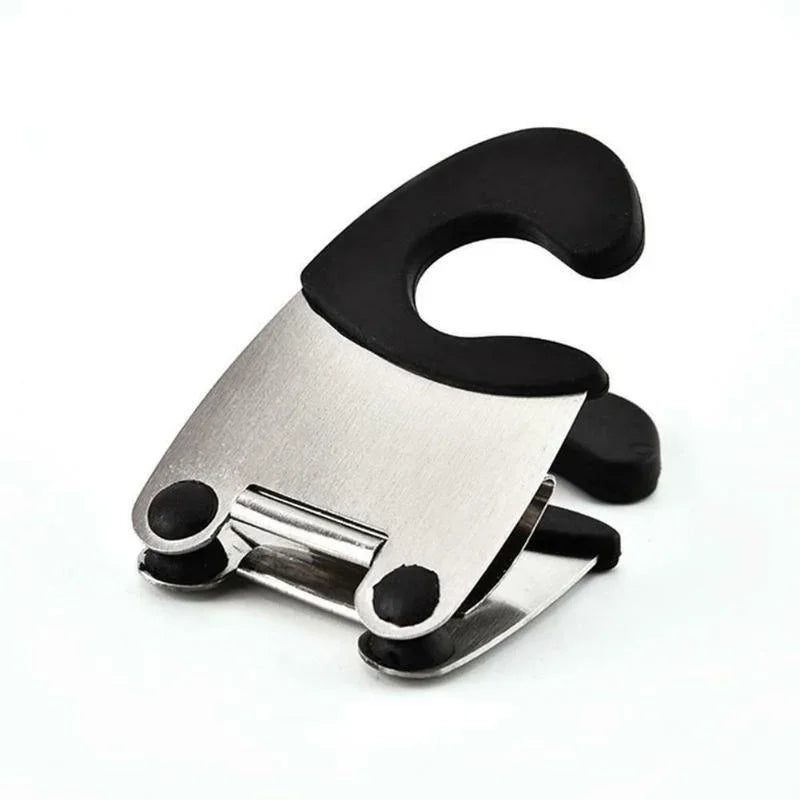 Anti-Scald Silicone Pot Clip and Spoon Holder