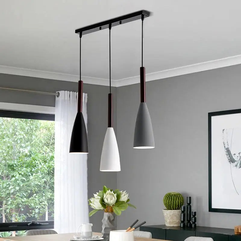 Modern 3-Head Nordic Pendant Light Fixture