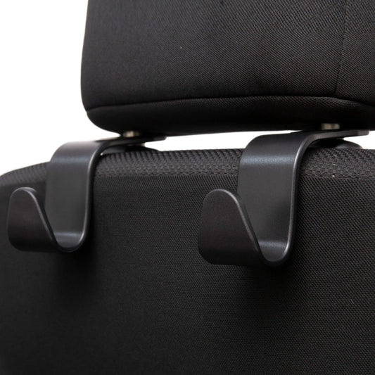 4-Piece Car Headrest Bag Hooks and Seat Organizer Clips