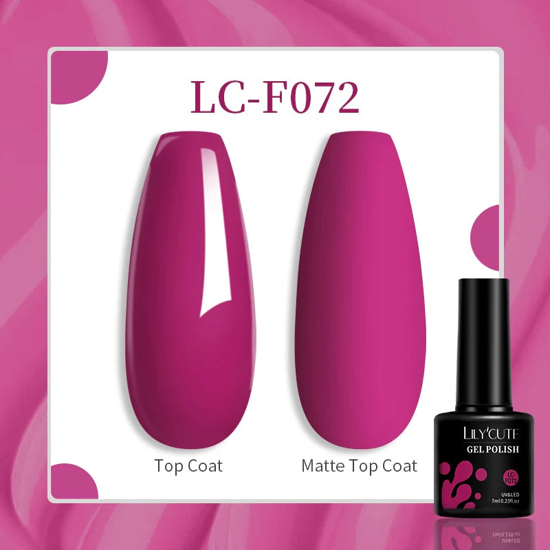LILYCUTE 7ml Soak-Off UV Gel Nail Polish