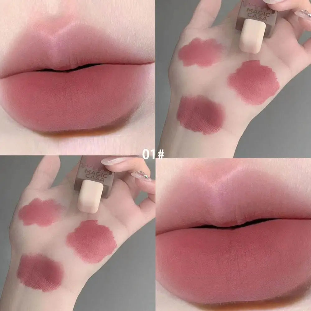 Chocolate Ice Cream Velvet Matte Lip Glaze