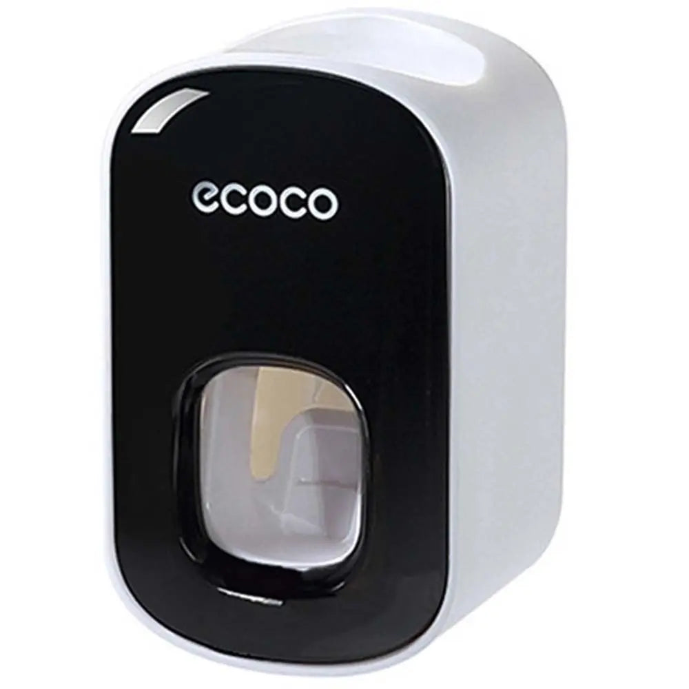 Wall Mounted Toothbrush Holder with Toothpaste Squeezer