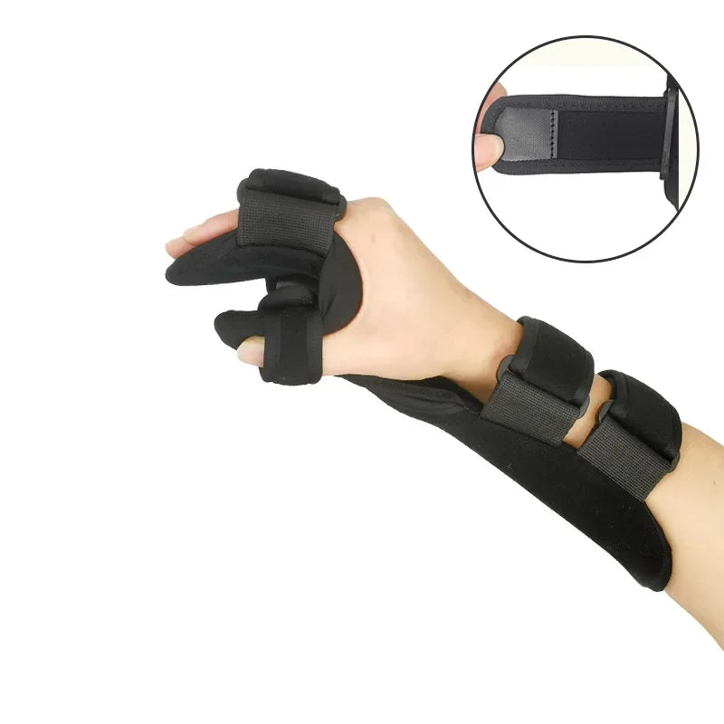 Adjustable Hand Brace and Night Splint Support