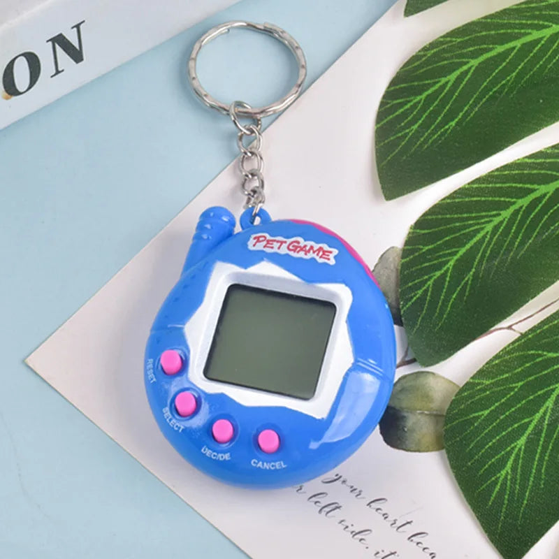 Transparent Virtual Pet Toy - 168-in-1 Nostalgic Digital Game