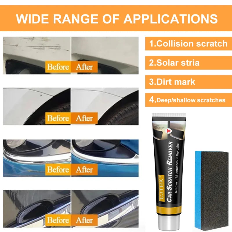 Car Scratch Remover Polishing Compound Set - 5pcs