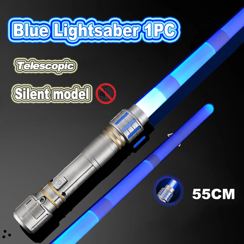 RGB Light Saber Toy - 7 Color Flashing Laser Sword Gift