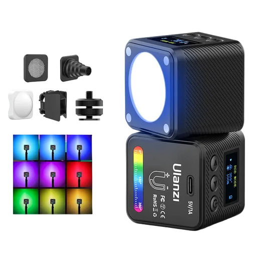 Ulanzi L2 RGB Mini COB Light - Magnetic Camera Video Light