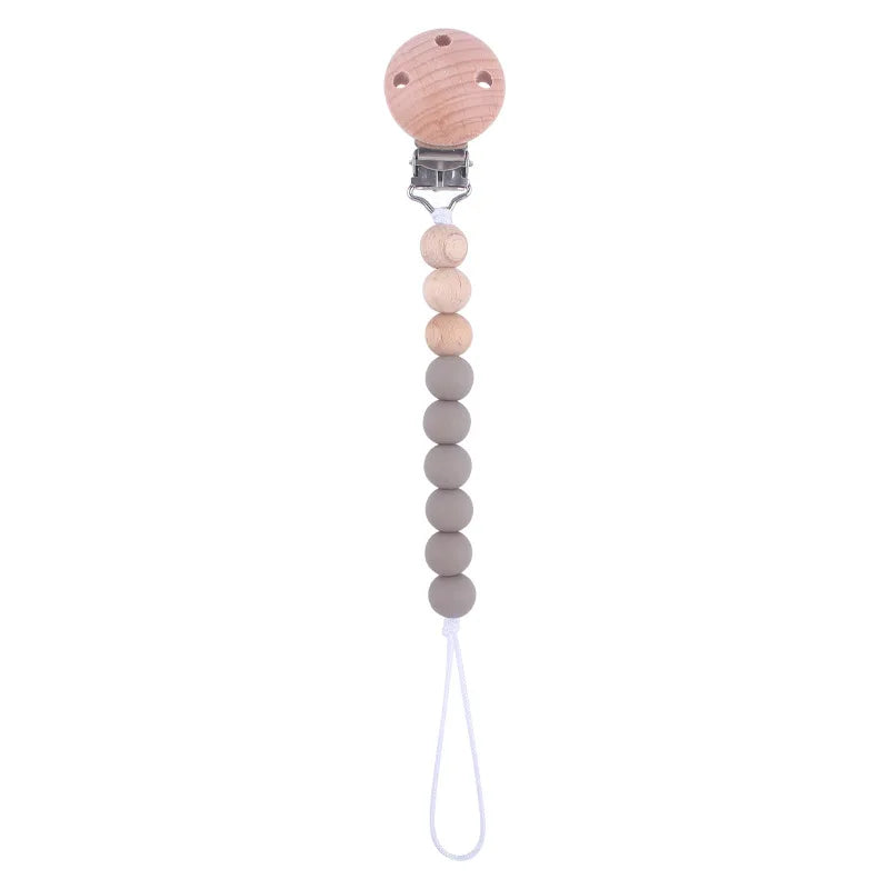 Silicone Pacifier Clip Chain - Anti-Drop Baby Soother Holder