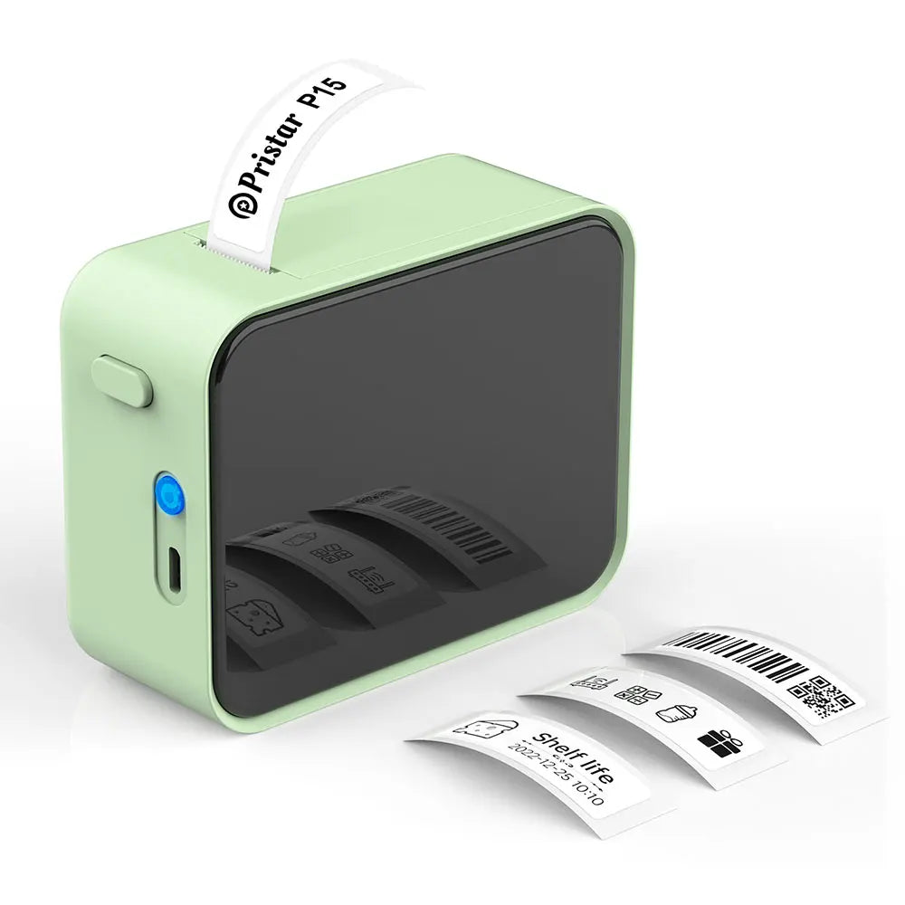 Marklife P15 Bluetooth Label Printer - Portable Inkless Sticker Maker