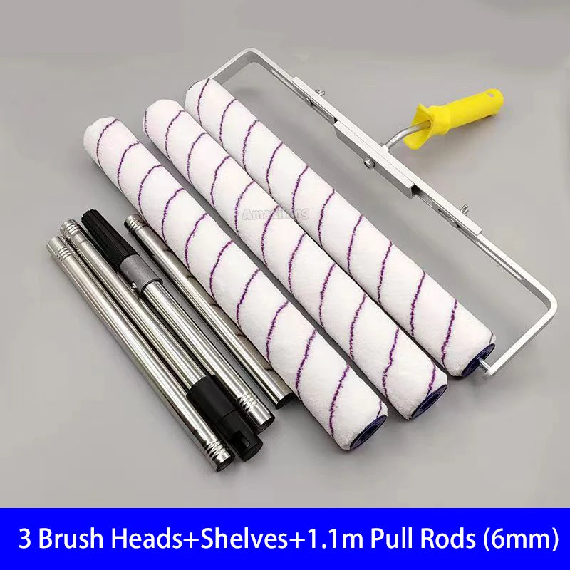 18-Inch Paint Roller Brush with 6mm/9mm Nap Options