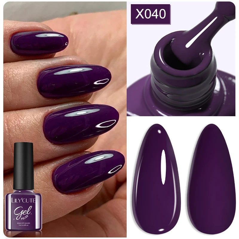 LILYCUTE Reflective Glitter Liner Nail Gel - 5ml