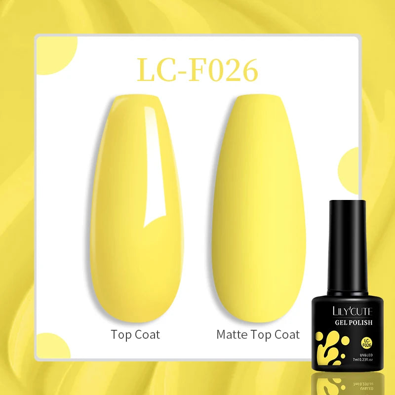 LILYCUTE 7ml Soak-Off UV Gel Nail Polish