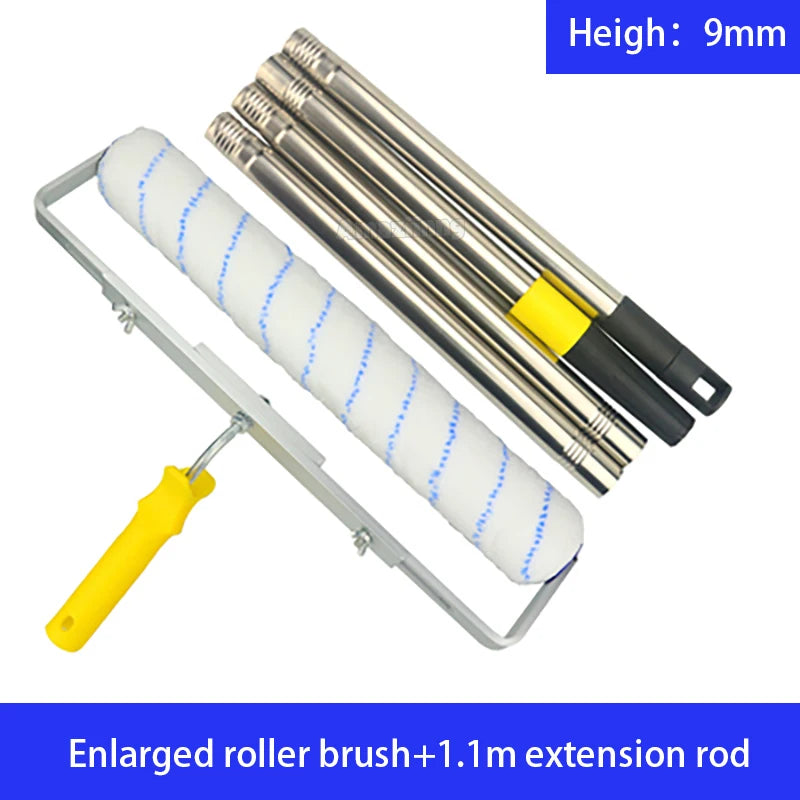 18-Inch Paint Roller Brush with 6mm/9mm Nap Options