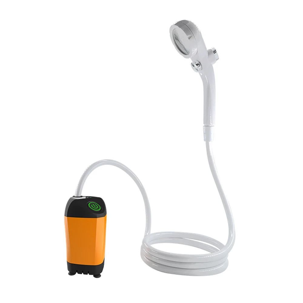 Outdoor Camping Shower Pump - IPX7 Portable Electric Travel Shower